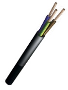 3 Core Round PVC Mains Cable