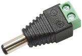 DC Power Plug 2.1mm ID Screw Terminals