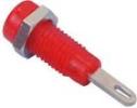 2mm Chassis Socket - Red