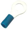 3.0mm (6BA) Ring Crimp - Blue Insulated