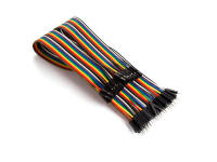 Velleman 40 Way Coloured Ribbon Cable Male - Female
