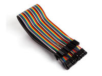 Velleman 40 Way Coloured Ribbon Cable Female - Female