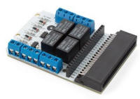 4 Channel relay module for a Microbit