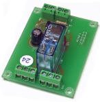 Opto-Coupled 24v Interface with a DPDT Relay