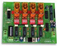 Cebek 4-Channel Relay Extension Unit