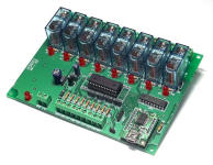 Cebek 8-Channel USB Relay Interface