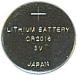 CR2016 Lithium Button Cell