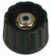 Black Control Knob 21mm