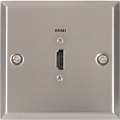 Single Gang HDMI Socket Wall Plate