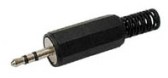 Plastic 2.5mm Stereo Jack Plug