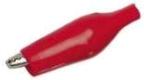 33mm Crocodile Clip, solder - Red