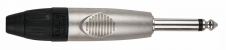DAP X-Type 6.35 Mono Metal Jack plug Silver Housing