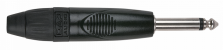 DAP X-Type 6.35 Mono Metal Jack plug Black Housing