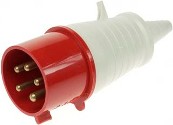 32A Cable Plug (Red)