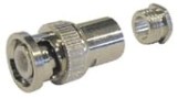 BNC 50R Line plug - Solder (5mm)