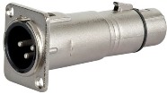 Chassis XLR Plug - XLR Socket