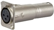 Chassis XLR Socket - XLR Plug