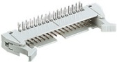 34 Way Latch Header - Right Angled