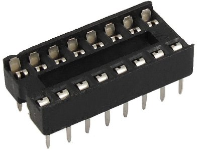 5 x 28 Pin DIP/DIL Turned Pin IC Socket Connector 0.6" Pitch