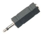 2.5mm Mono Plug - 3.5mm Mono Socket