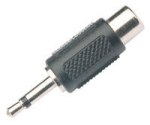 3.5mm Mono Plug - Phono Socket Adaptor