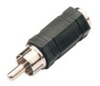 Phono Plug - 3.5mm Mono Socket Adaptor