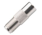 Coaxial Plug - 'F' Socket Adaptor