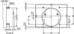 Panel Meter Dimensions