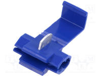 Quick Splice Crimp - Blue Insulated 