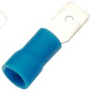 4.8 x 0.8 Male Crimp - Blue Insulated