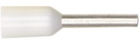 0.5mm Cord End Crimp Terminal - White