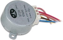 12V Stepper Motor 7.5 / 48 Steps 60mA