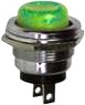 Push to Make 13mm Button - Green