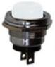Push to Make 13mm Button - White