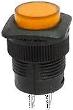 Amber Momentary Push Switch