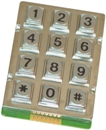 Heavy duty keypad