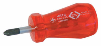 CK 4816 2 Pozidrive Stubby Screwdriver