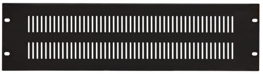 Ventilated 3U 19" Rack Panel