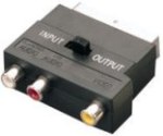 Switched Scart In/Out Adaptor