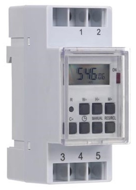 DIN Rail Timer