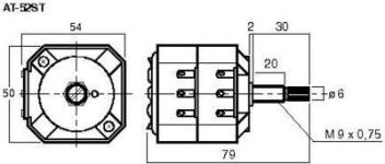 AT-52ST Dimensions