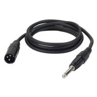 XLR Plug - Mono Jack Plug Lead