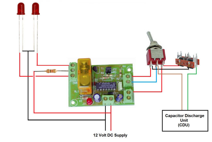 Wiring for Point Indication on Model Railway