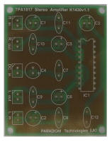 6 Watt Class AB Ultra Stereo Amplifier PCB