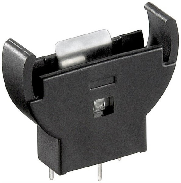 CR Coin cell PCB Battery Holder (Vertical)