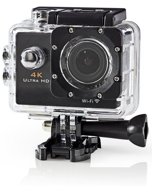 Action Cam, 4K@30fps, 16 MPixel, Waterproof up to: 30.0 m