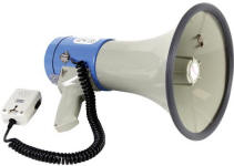 25 Watt Megaphone with Siren