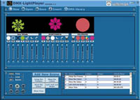 DMX light player software