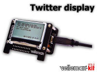 Velleman USB Message Board 'Twitter'