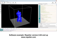 Velleman 3D Printer Software Screen Shot